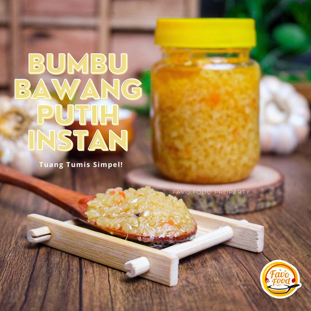 Minyak Baceman Bawang Putih / Minced Garlic 200gr | Shopee Indonesia