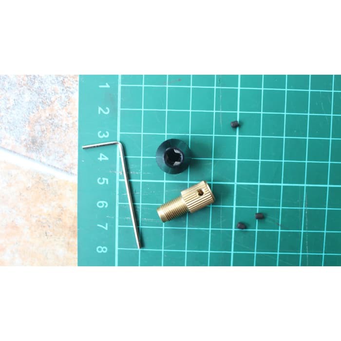 Chuck universal kepala bor Shaft as 2.35 mm clamp 0.3-3.5 mm