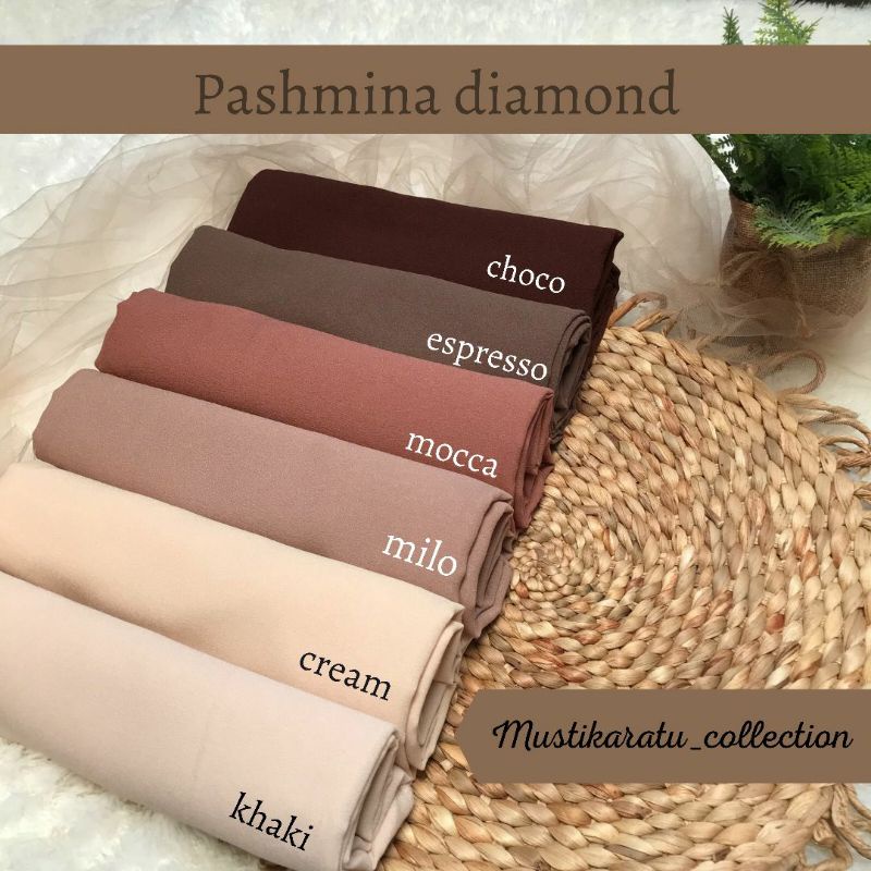 (180cm x 75 cm)JILBAB HIJAB PASHMINA DIAMOND /PASHMINA SABYAN-5