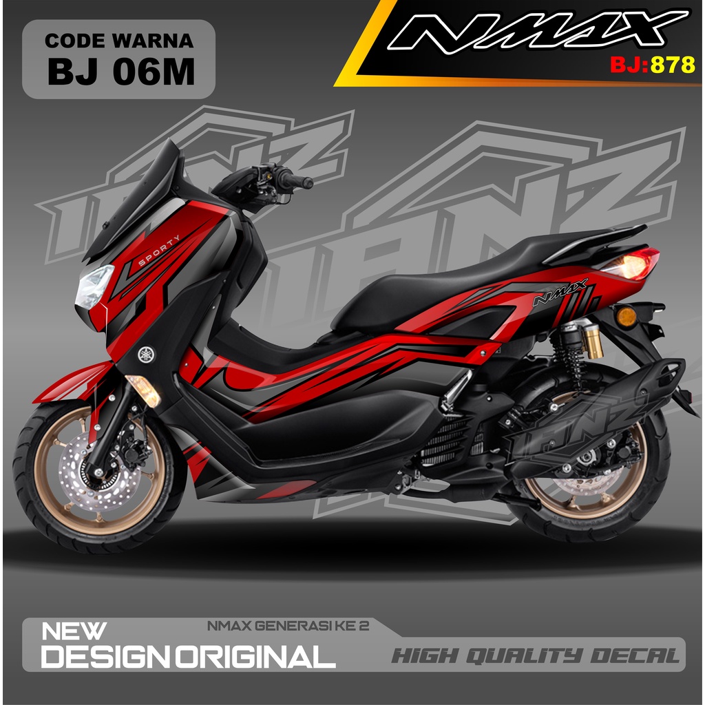 STIKER DECAL NMAX FULL BODY / DECAL FULL BODY NMAX / DECAL STIKER FULL BODY NMAX / stiker decal nmax terbaru / sticker nmax / decal nmax / stiker motor nmax / decal new nmax