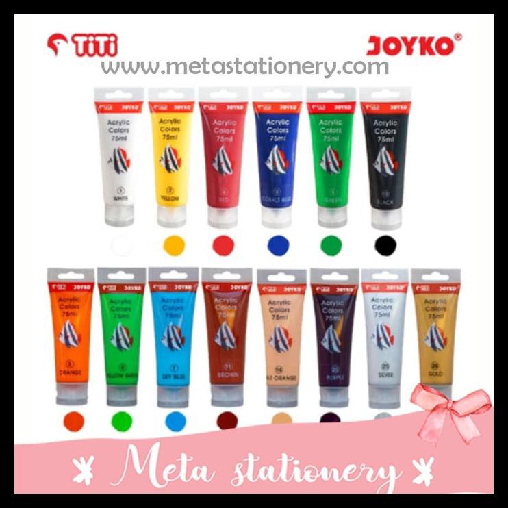 

Termurah Acrylic Color / Cat Akrilik Titi 75Ml - Gold