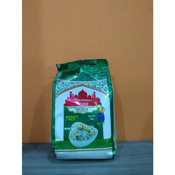 

978Eq10W Beras India Basmati Abunawas 1Kg WQ12