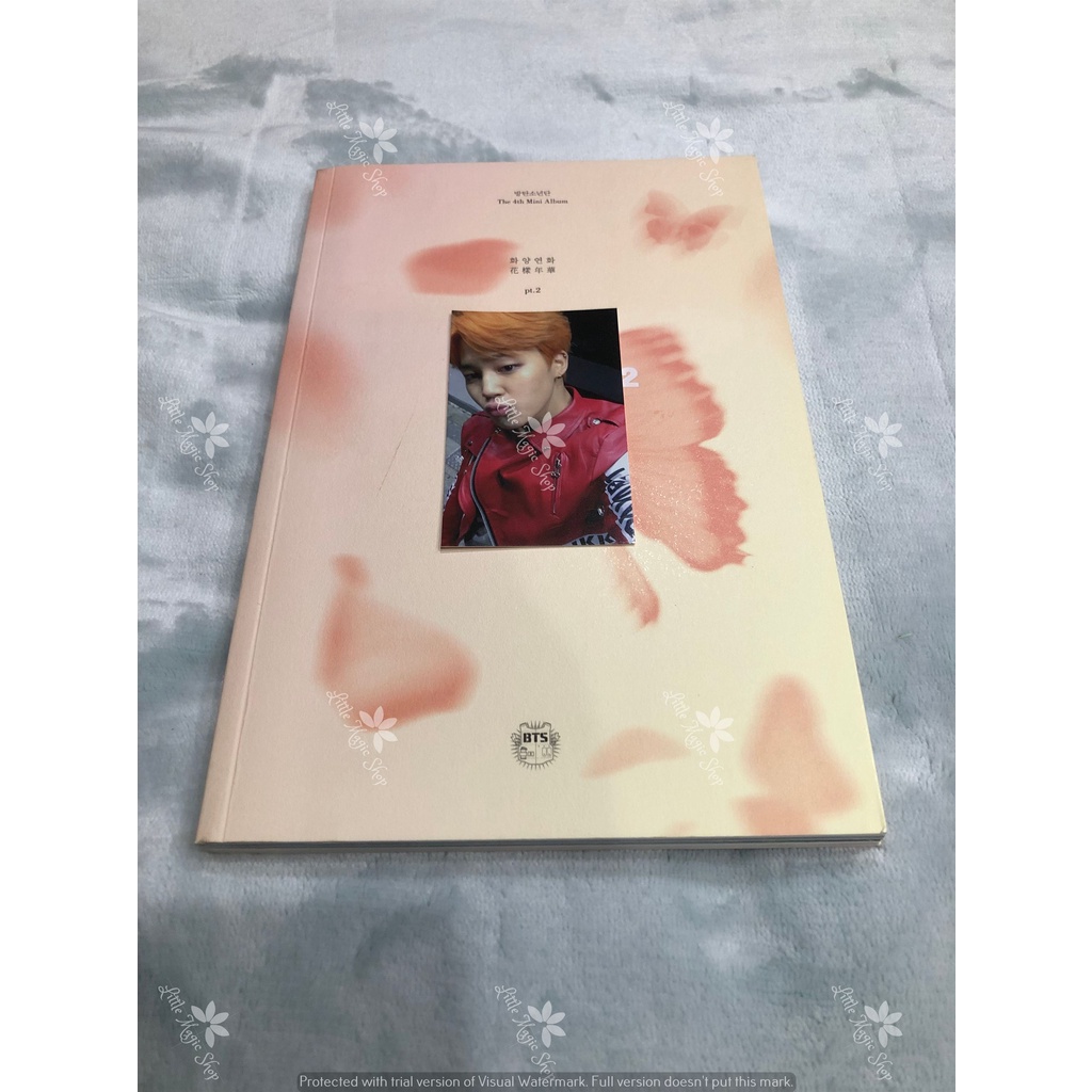 [READY STOCK] Unsealed BTS Album HYYH Hwa Yang Yeon Hwa Part 2 Peach Jimin PC