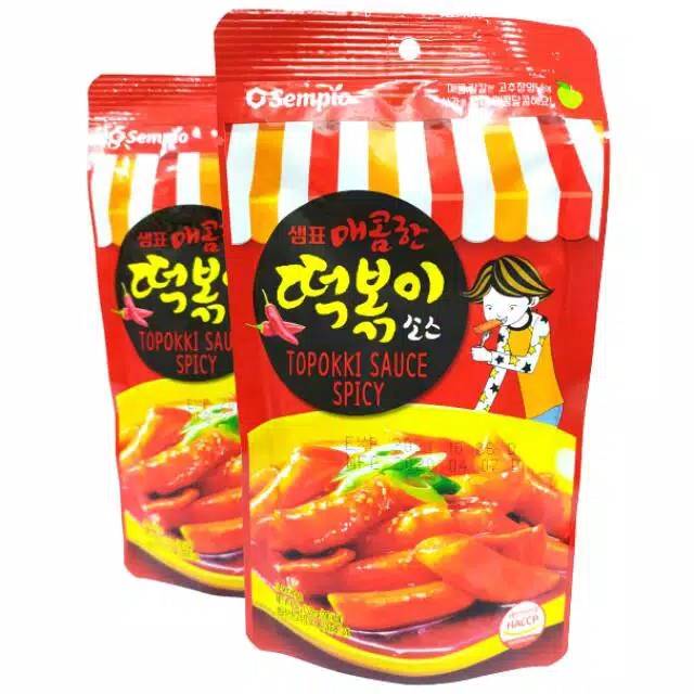 

Sempio Topokki Sauce Spicy - Saus Tokpokki Rasa Pedas 150gram Korean Food