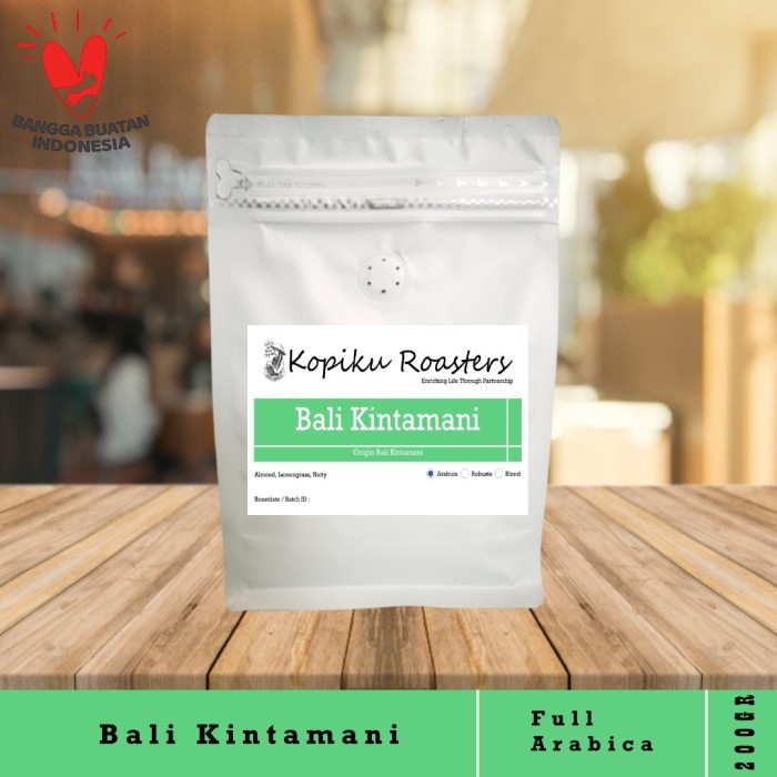 

Kopi Arabika Arabica Origin Bali Kintamani - Kopiku Indonesia 200g