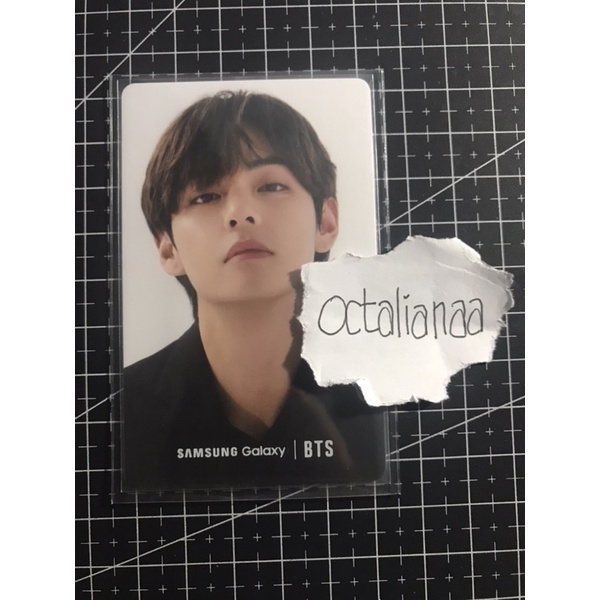PC Photocard Official Samsung Latin BTS Taehyung V Jungkook