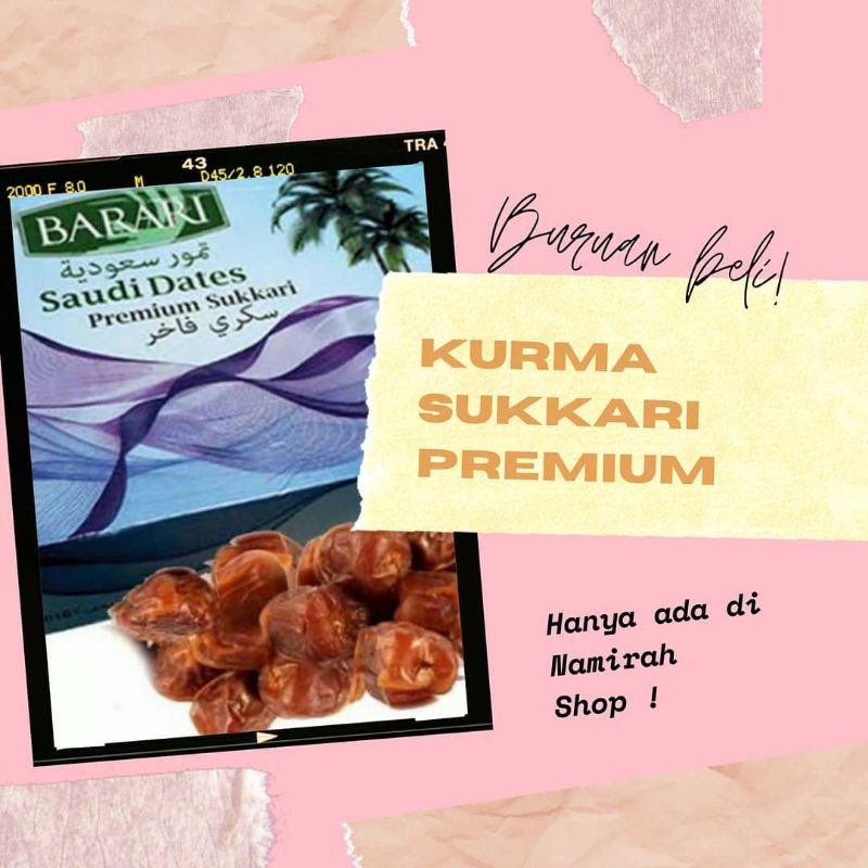 

Kurma sukari al madinah 500 gr