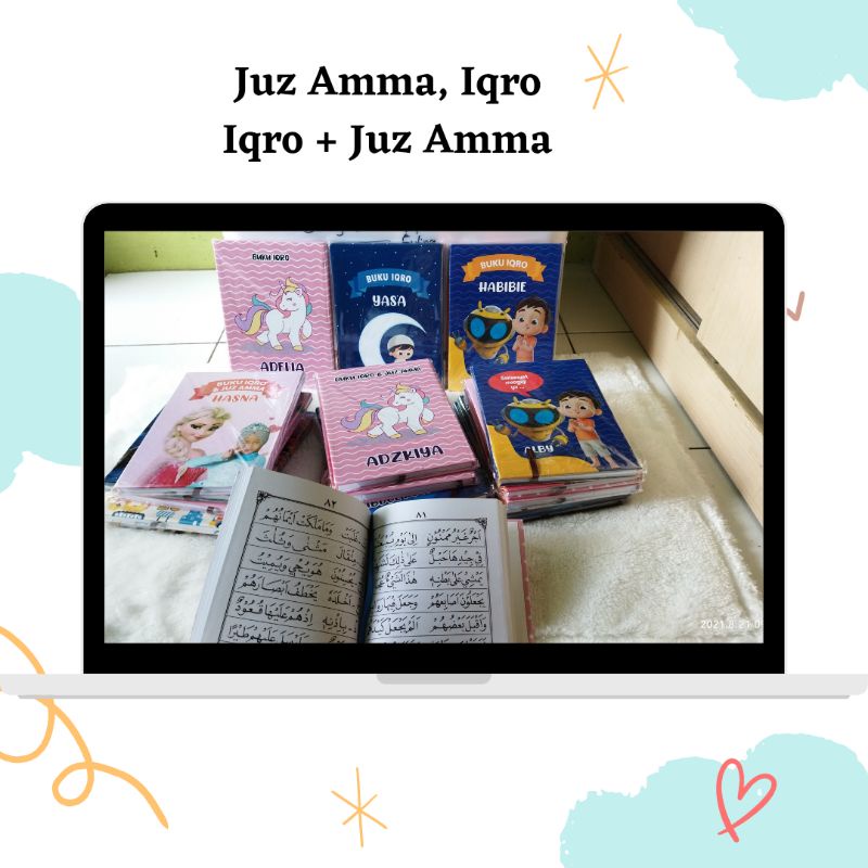 

(Terlaris) Iqro Custom Karakter