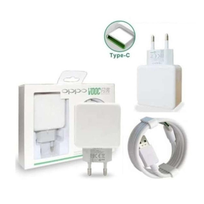 Charger Oppo VOOC 65 Watt Fast Charging Type C