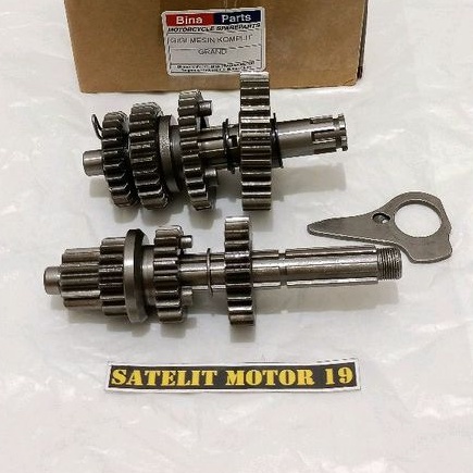 Ger gear gir gigi mesin rasio susun komplit GRAND SUPRA X LAMA SUPRA FIT LAMA PRIMA REVO 100 LAMA ME