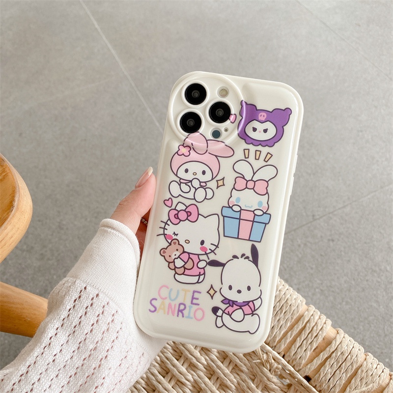 Soft Case Motif Kartun Perempuan Untuk Iphone 7 8 PLUS X XR XS 11 12 13 14 PRO MAX SE