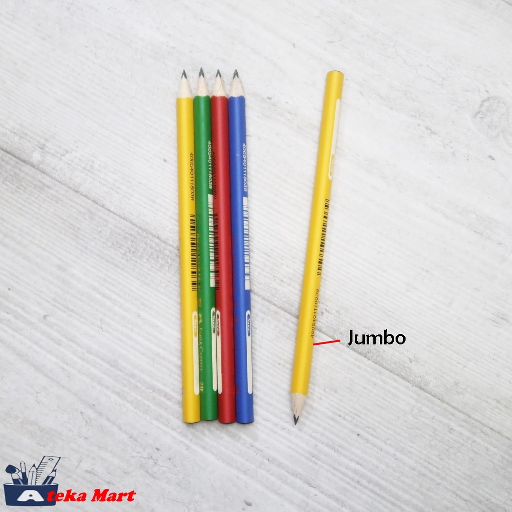 

[PCS] FABER CASTELL JUNIOR PENSIL 2B