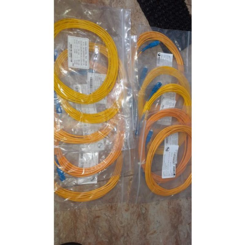 PATCH CORD / PATCHCORD FIBER OPTIC SC UPC 5M / 3M / 2M / 1M Kabel Fiber Optic Single Patch Core SC UPC