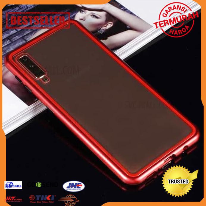 CASE SAMSUNG A7 2018 A750 MAGNET ANTI BARET COVER METAL