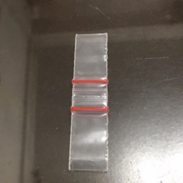 PLASTIK AKSESORIS PLASTIK KLIP kecil 1,6-1,7x3 cm ziplock 1,7-1,8x 3 cm isi 100pcs