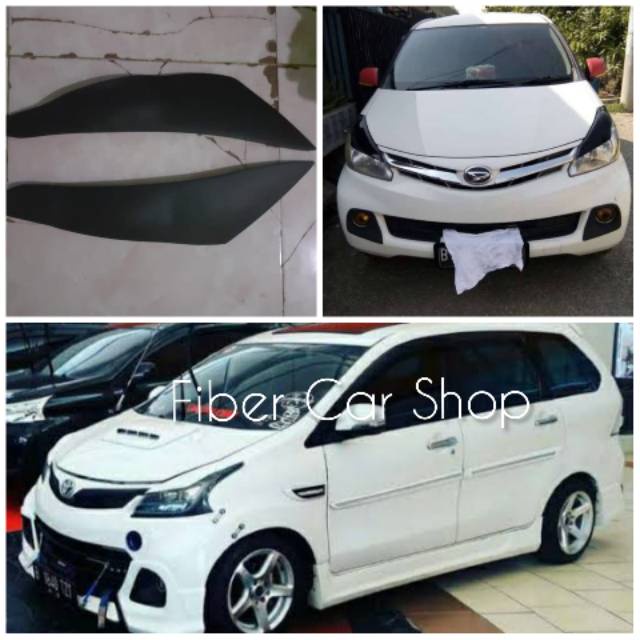 Eyelid Mata Sipit Alis Lampu cover lampu custom All new Avanza dan Xenia 2012-2014
