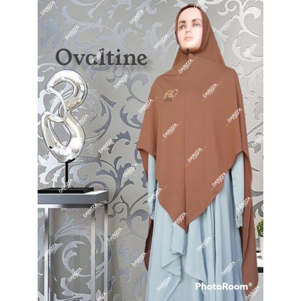 Khimar Anatari Ori FO hijab Jersey Syari-Ovaltine