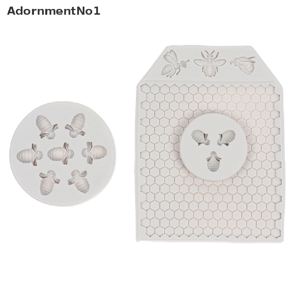 [AdornmentNo1] Honeycomb Bee Silicone Mold Sugarcraft Chocolate Cupcake Fondant Cake Tools [new]