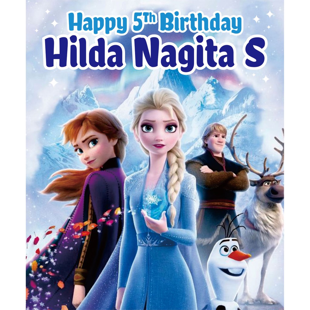 Tas Ultah Mika Full 25 x 18 x 23-Frozen