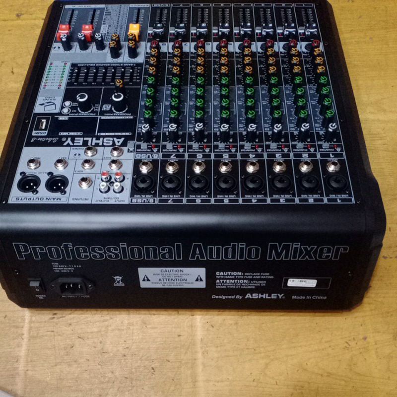 MIXER AUDIO ASHLEY SELECTION 8 -8CH ORIGINAL BERGARANSI