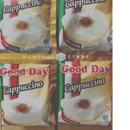 

Today Sell ☘️ MUMTAAZZTORE ☘️ Good Day Cappuccino 25gr Isi 10 Sachet Stok terbaru/5.5 HARGA GROSIR/Terbaru dan terlaris/BRANDS FESTIVAL/BIG SALE