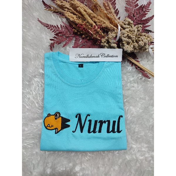 Kaos Anak Tangan Pendek Motif Dino Unisex GRATIS Custom Bordir Nama Request Chat