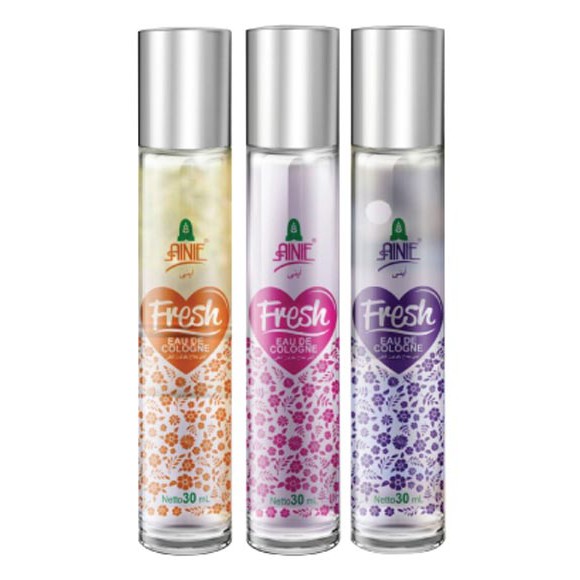 Ainie Fresh Botol Kaca Parfum Eau De Cologne 30ml
