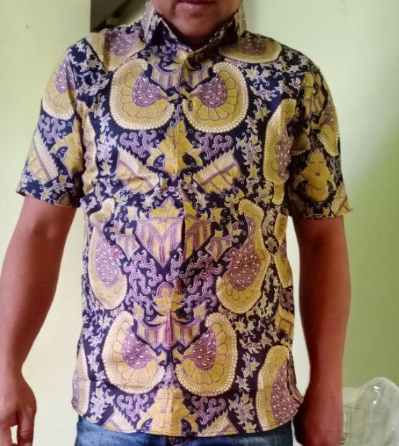 Cbl711 Kemeja Batik Pria Slim Fit Mewah Linabatikdistro Unik Baju Batik Pria Best Seller