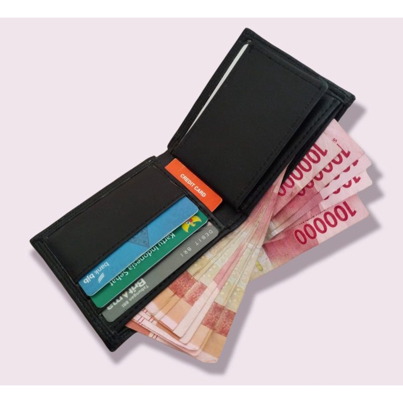 Dompet lipat dompet murah kulit sintetis pria/Promo DOMPET Termurah Dompet Pria