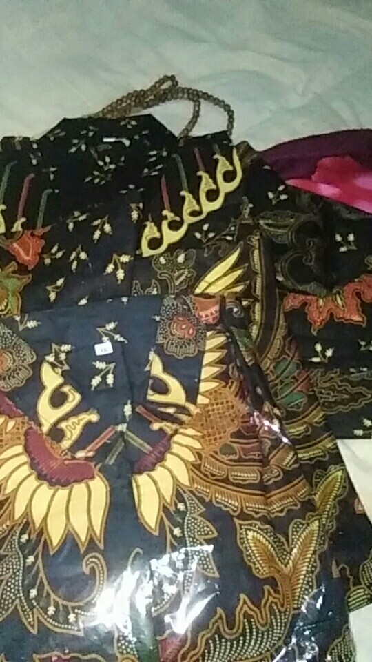 (couple Keluarga ) Batik Couple Keluarga Sania Ruffle Ori Ndoro Jowi Dnt - Kupu Coklat