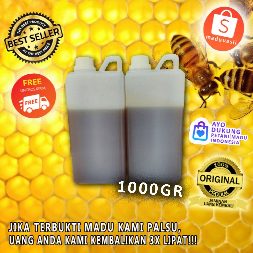 

Madu Hutan Kalimantan 1KG MURNI - PANEN KEMAS!