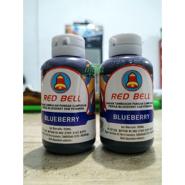 

pasta blueberi redbel 55ml bahan pewarna kue