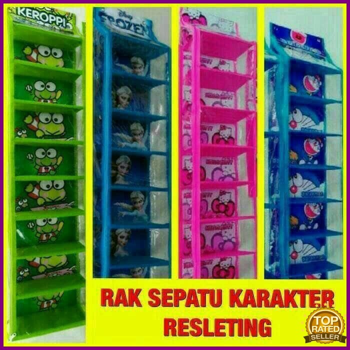 Rak Sepatu Plastik - Rak Sepatu Gantung - Rak Sepatu 9Susun - Tempat Penyimpanan - Tempat Sepatu