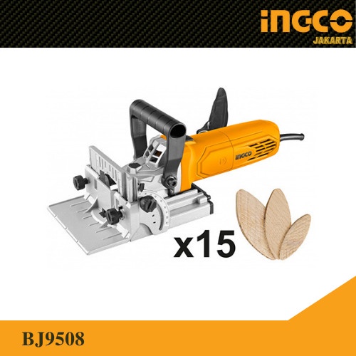 Biscuit Jointer (100mm) INGCO BJ9508 Mesin Penyambung Papan Tenoning