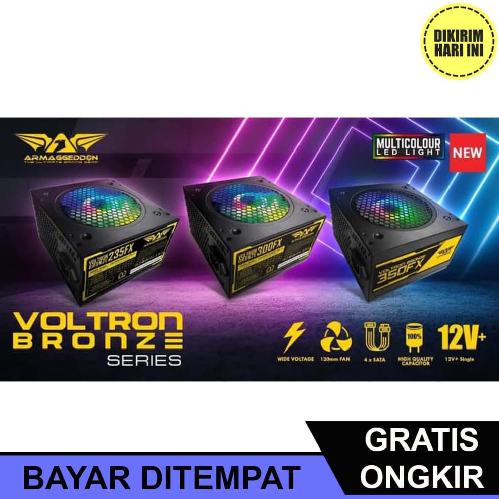 (BAYAR DITEMPAT) JD1165 ARMAGGEDDON VOLTRON BRONZE 235FX - 470 WATT - MULTICOLOUR LED LIGHT