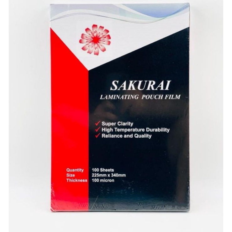

laminating sakurai F4(225mm*340mm)/A4(216mm*306mm)