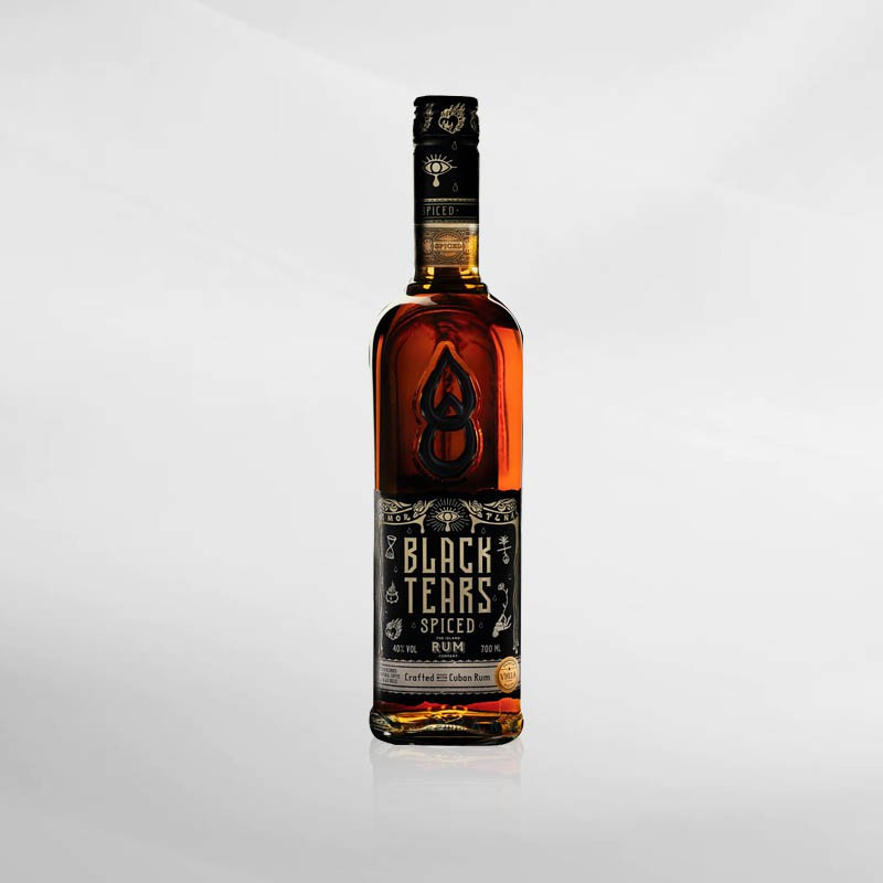 Black Tears Spiced Rum 700ml (Original &amp; Resmi by Vinyard)