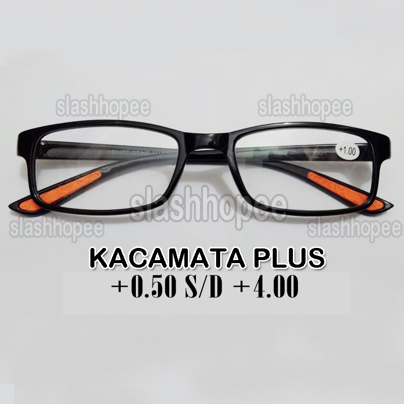 Kacamata Plus Lentur Kacamata Baca Kacamata Anti Patah Kacamata Elastis +0.50 s/d +4.00