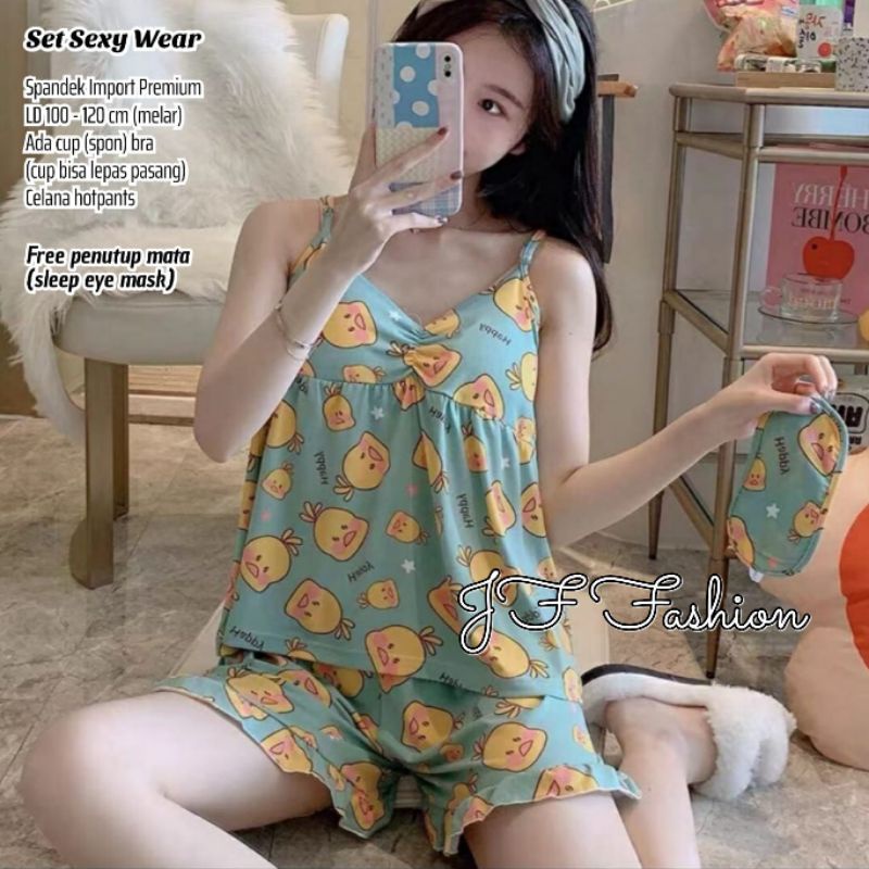 Set Sexy Wear FREE PENUTUP MATA //JF455