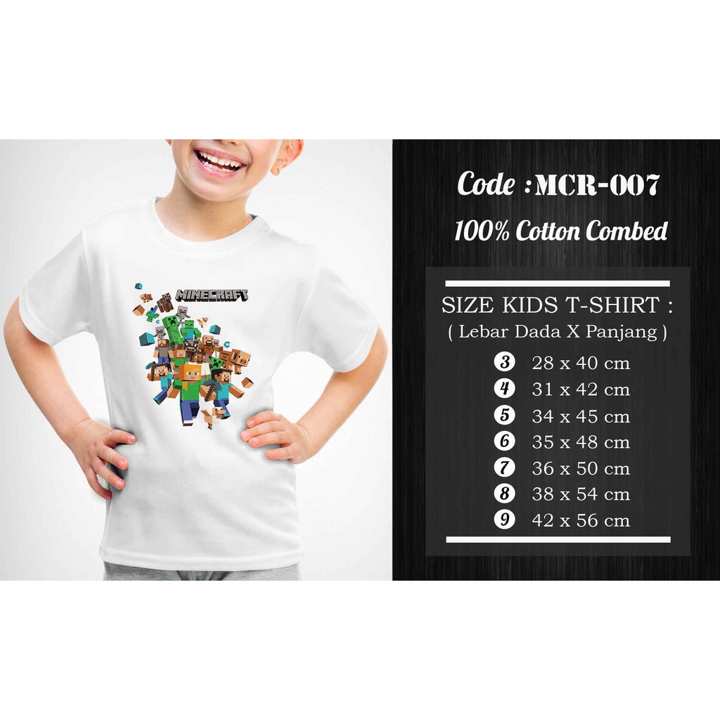 [FREE NAMA !!] Kaos Game Minecraft Dewasa