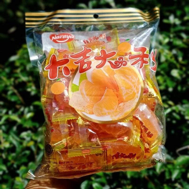 

Permen Jeruk Naraya orange Candy berat 500 gr