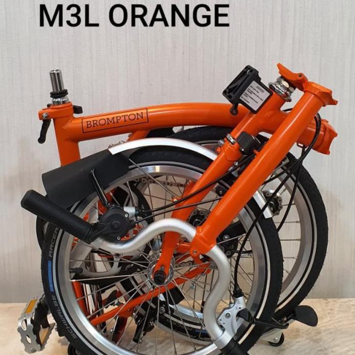 Sepeda Brompton M3L Orange