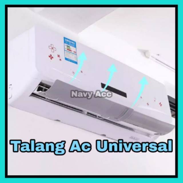 Talang Ac Universal - Deflektor AC - Penahan Hembusan AC Universal