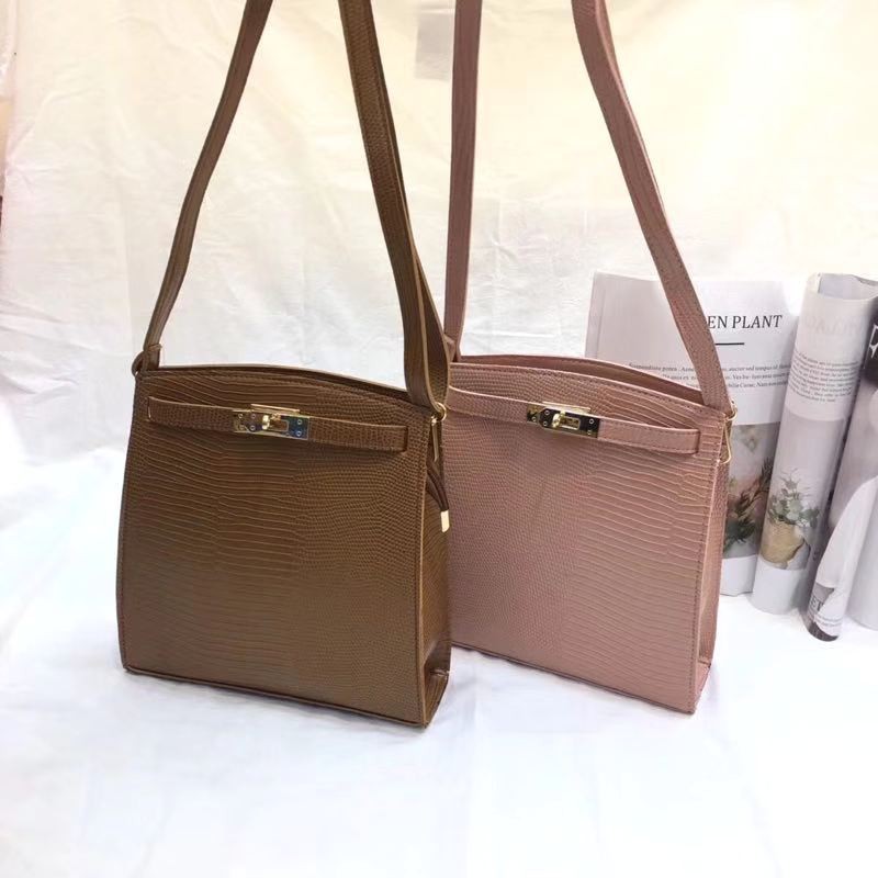 #9937 Tas selempang wanita sling bag cewe Kulit Croco Model korea