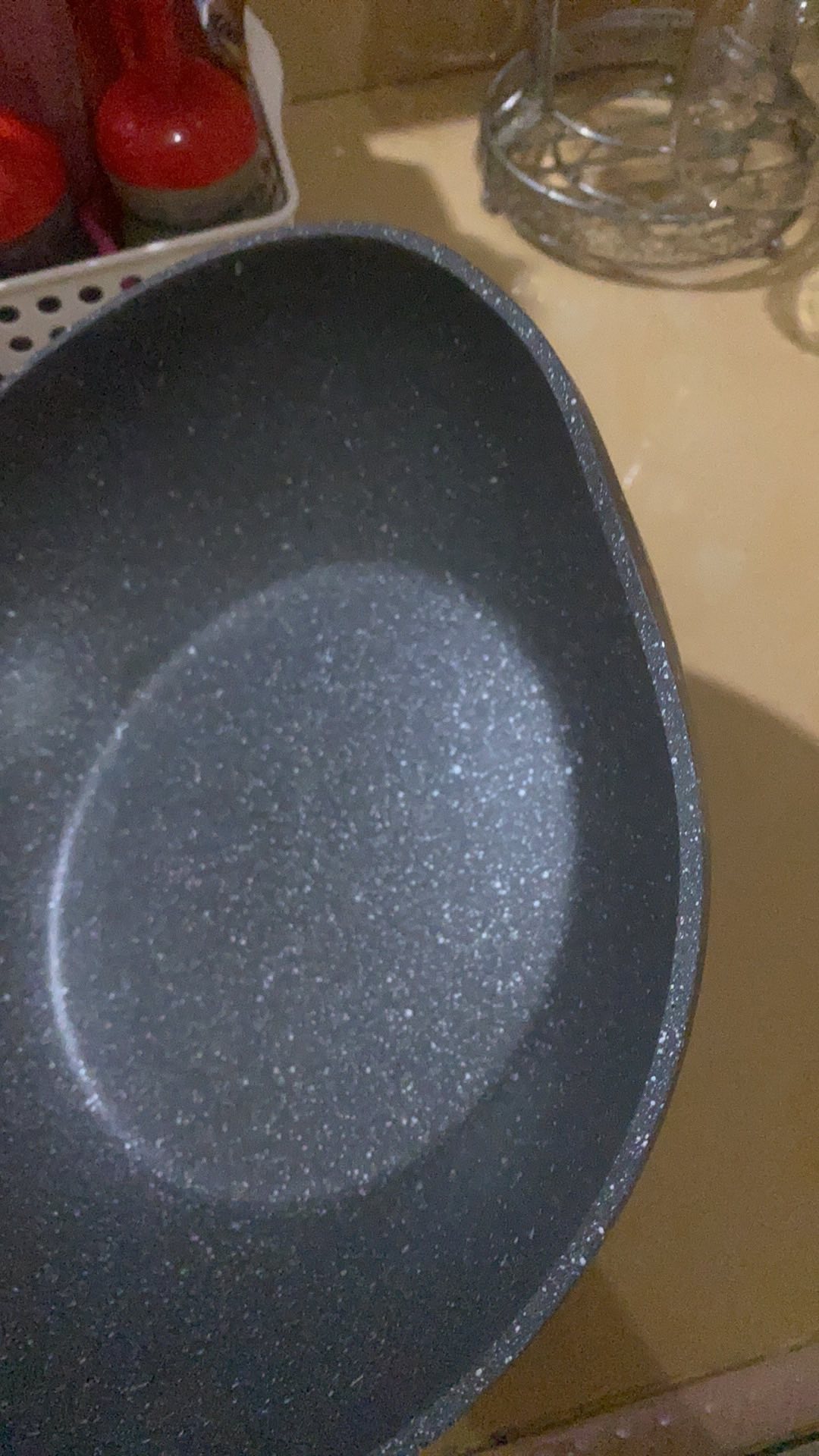 Cypruz Fry Wok Marble Series 28cm Fp-0644