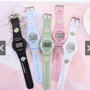 Jam Tangan Mahasiswa Anak Sekolahan Keren Aosun Kotak Digital