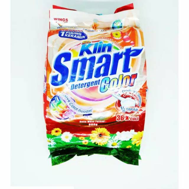 Soklin Smart Deterjen Color 800 gr