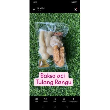 

Bakso Aci Tulang Rangu