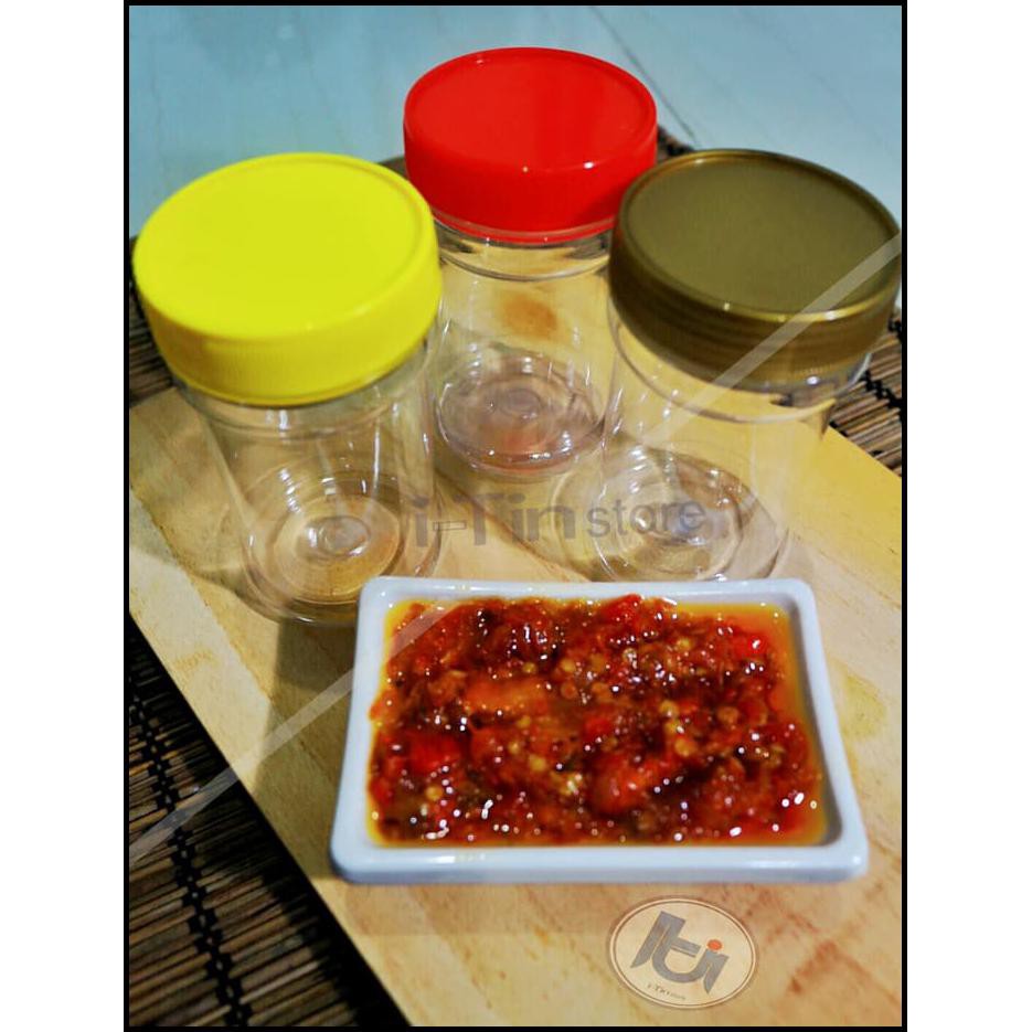 

Langsung Kirim Botol Sambal Plastik Pet Jar 150Ml