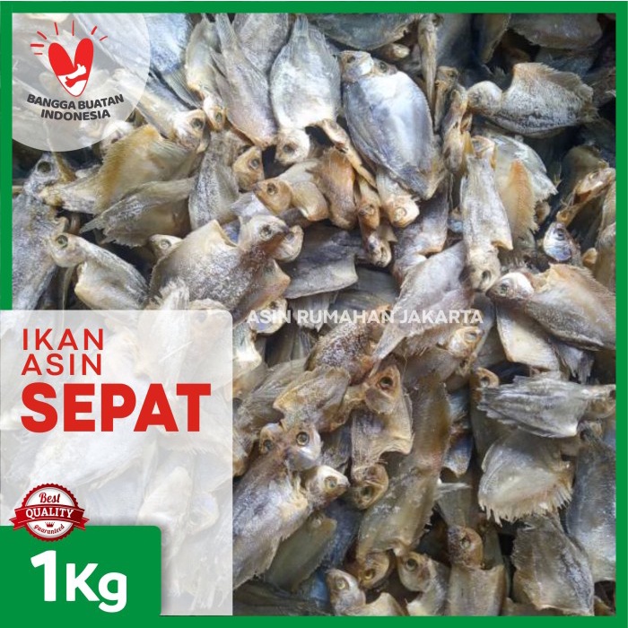 

PROMO Ikan Asin Sepat Rawa 1Kg / Ikan Sepat Rawa Asin / Ikan Asin